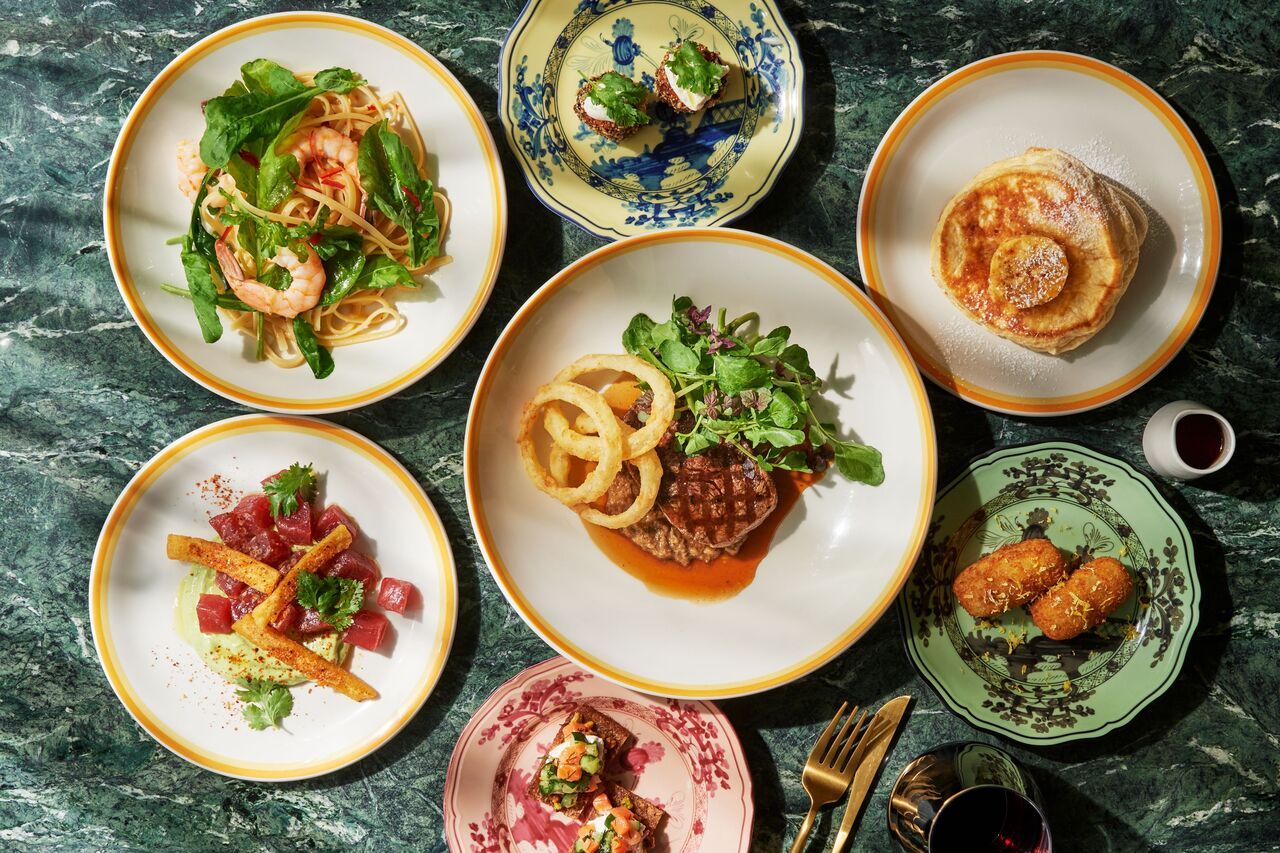 bills Ginza exclusive dinner course