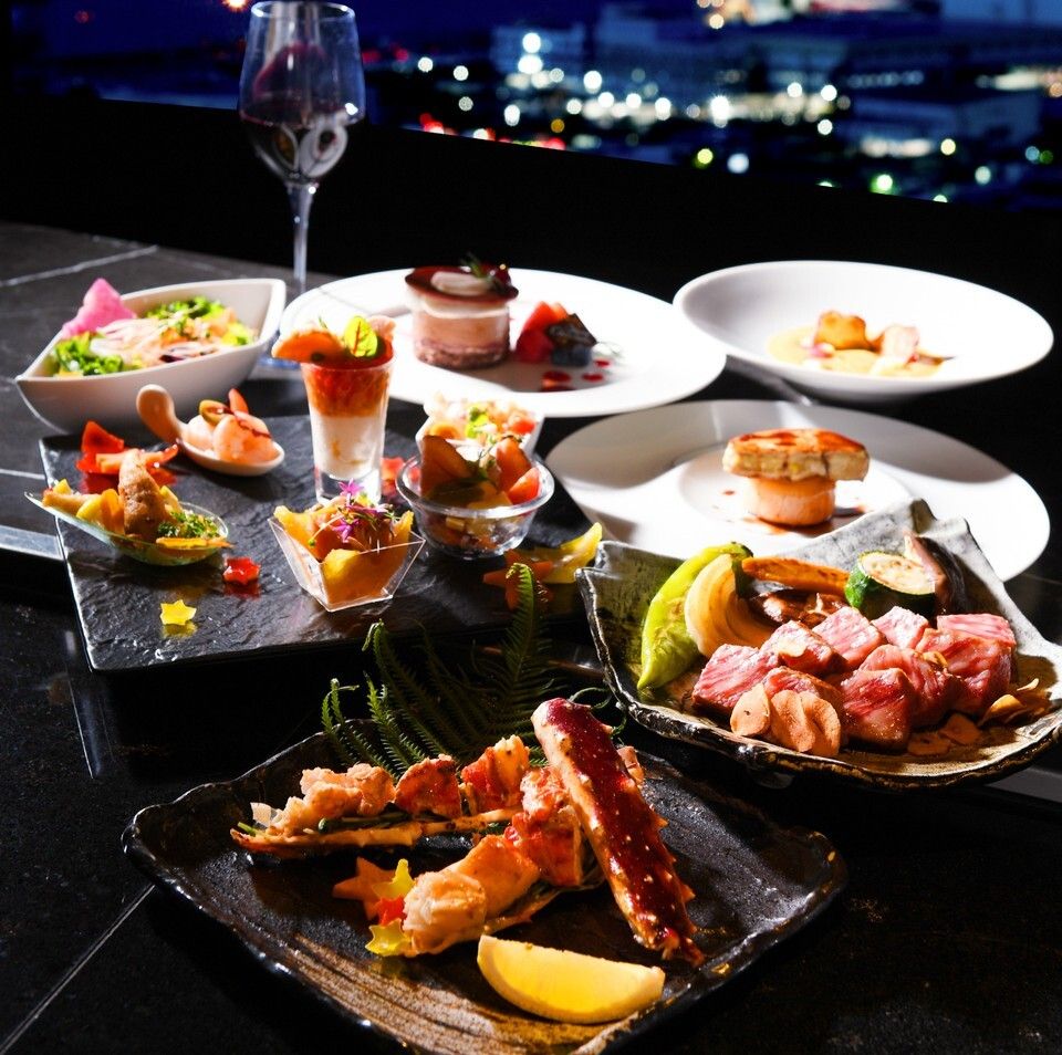 2025クリスマスディナーコース『聖夜A』早期特典付き！（乾杯用グラスシャンパン　モエ・エ・シャンドン）