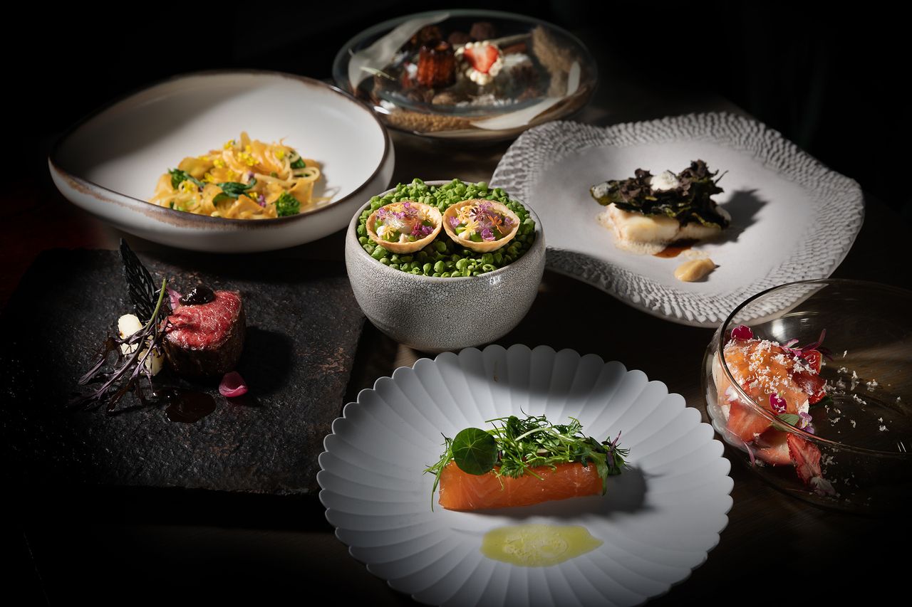 【窓際】記念日プランDinner Luxeコース6皿　