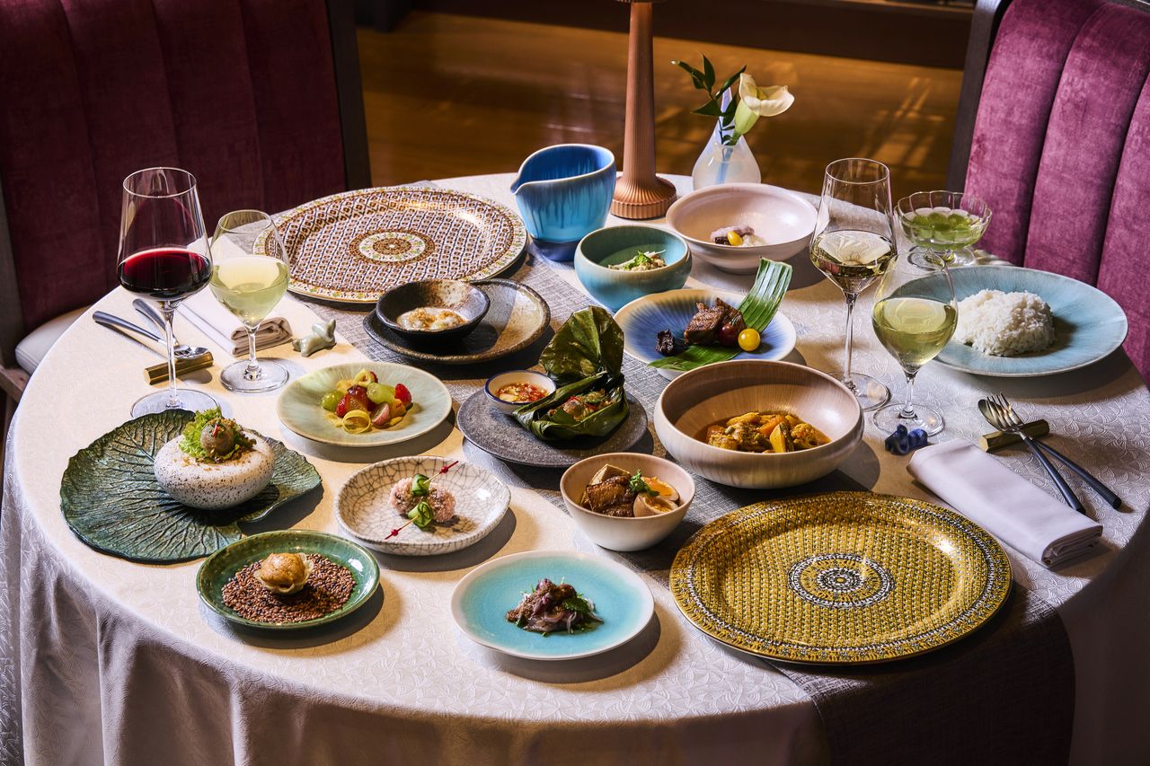 Ayatana New Year holiday's 13 Course Menu