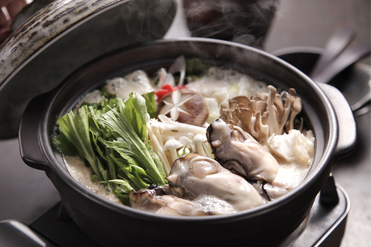 【温】おん【豆乳胡麻味噌鍋】9200