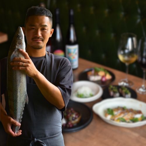 Signature Course: 6 dishes including amuse-bouche, bread, cold appetizer, hot appetizer, meat and dessert