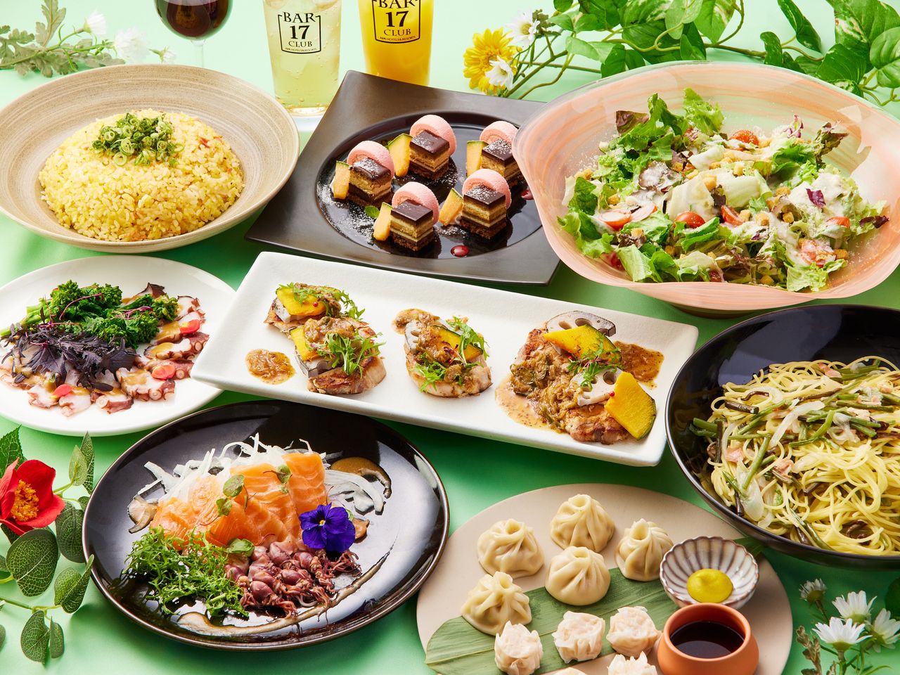 2026春【120分飲み放題付】企業宴会や仲間内の集まりに最適　フィンガーフードプラン〜8品　4,950円税込