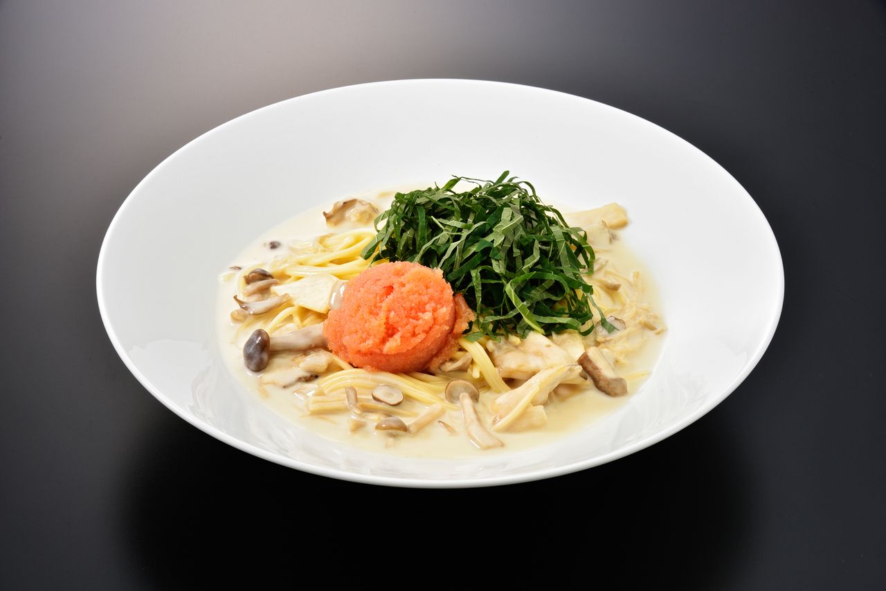 【単品】たらこと豆乳のクリームスープパスタ