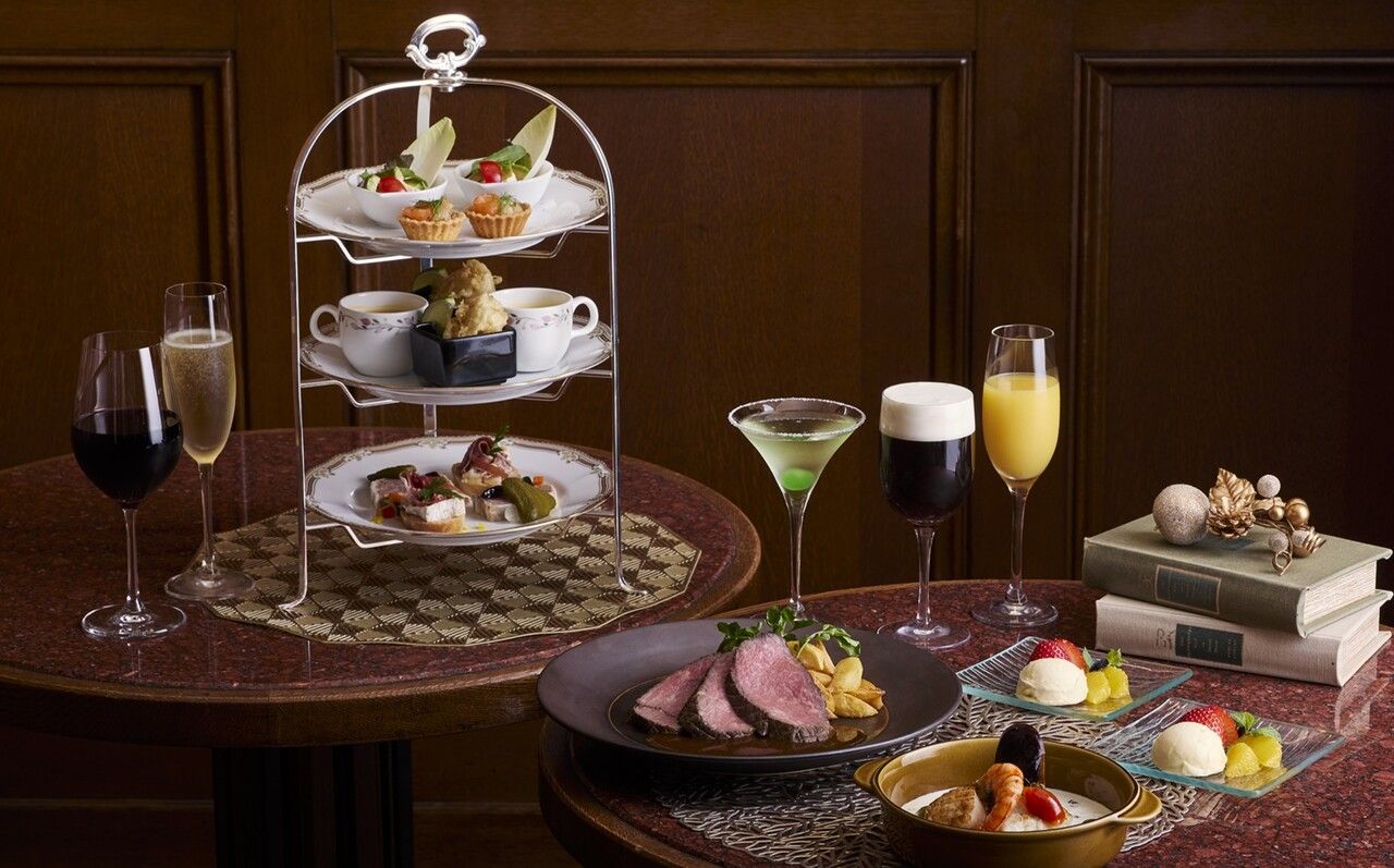 【WEB限定★11・12月】トワイライトアフタヌーンティー　2.5時間飲み放題付