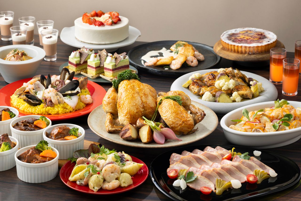 1月/平日ディナービュッフェ「ファミリア ウィンター ビュッフェ」 ※120分制