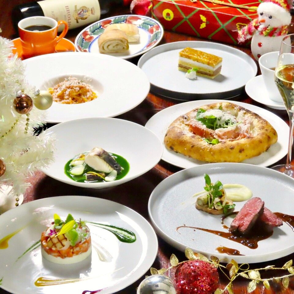 【2025X'masディナー 『アルテミス』 19:30の部】’’薪窯のぬくもりに包まれる、聖夜のごちそう''