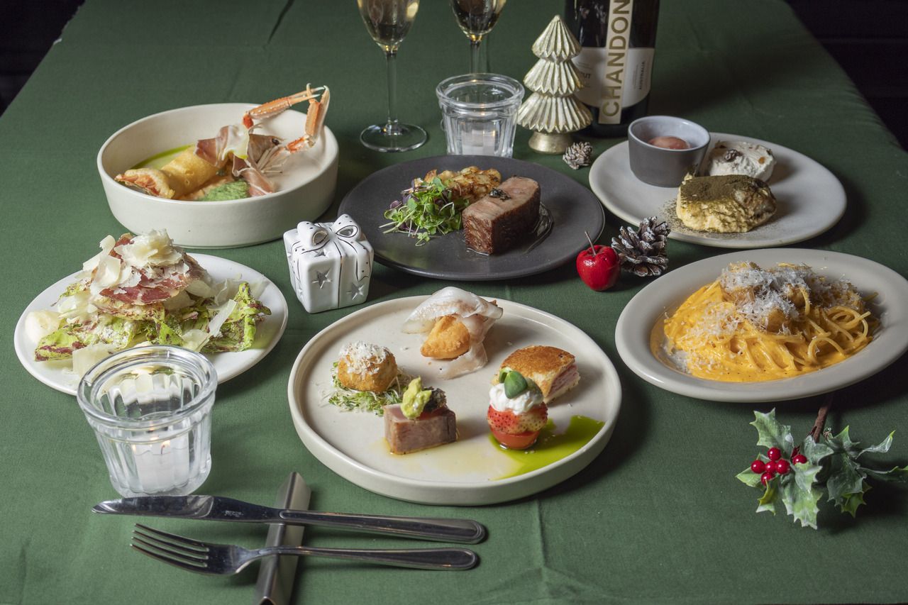 【2025Xmas】乾杯スパークリング付き！厳選サラメリアと聖夜のXmasコース
