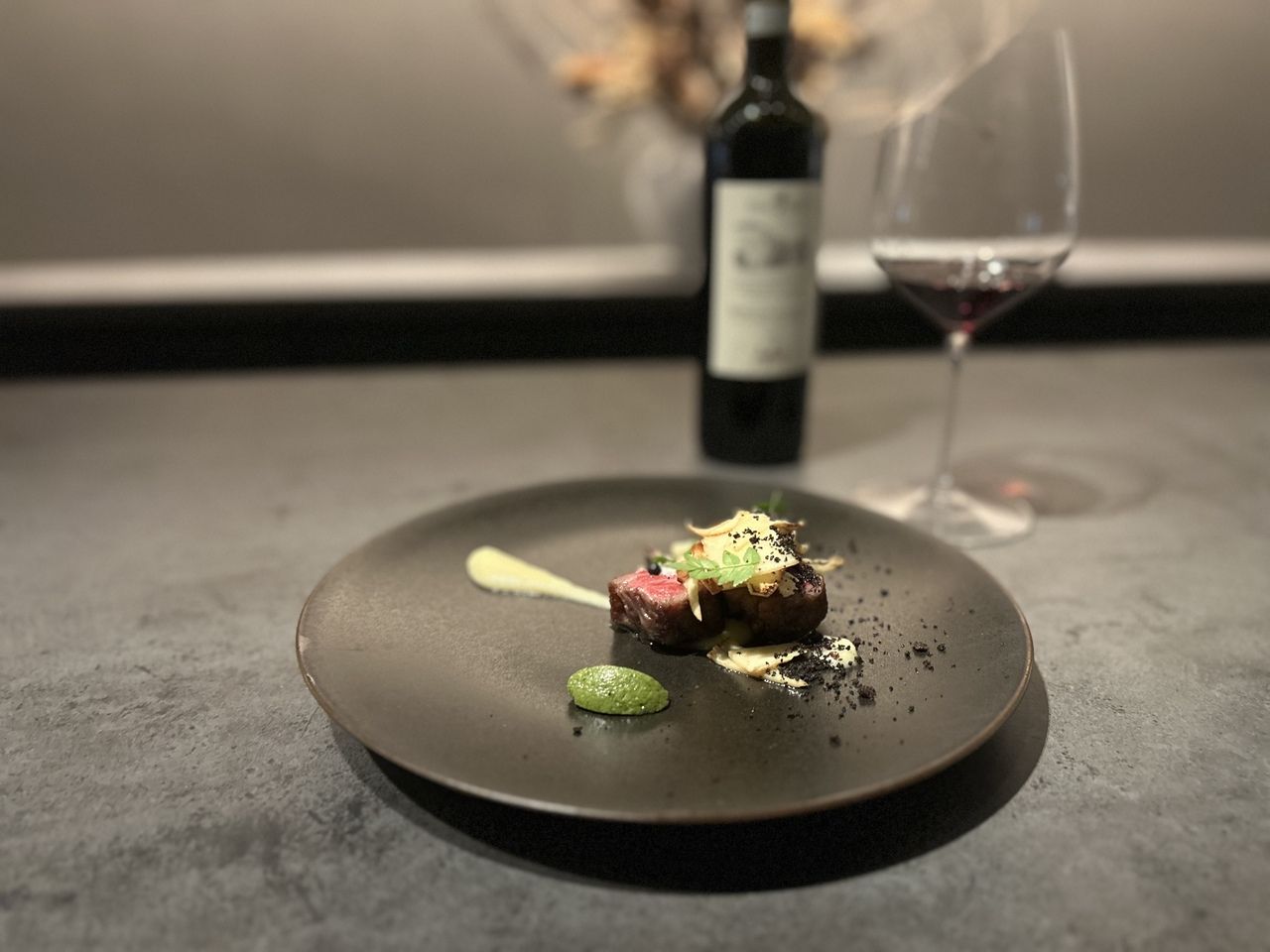 Omakase dinner course