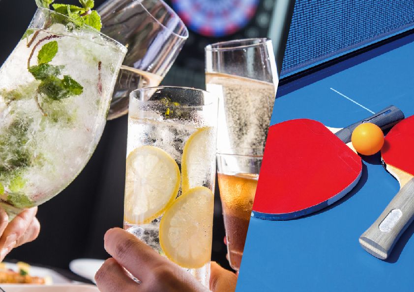 2次会プラン（2H飲み放題+軽食付き）『卓球』