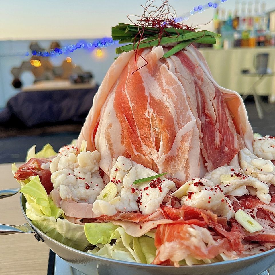 1月元旦HAKONIWAの特製肉鍋コース