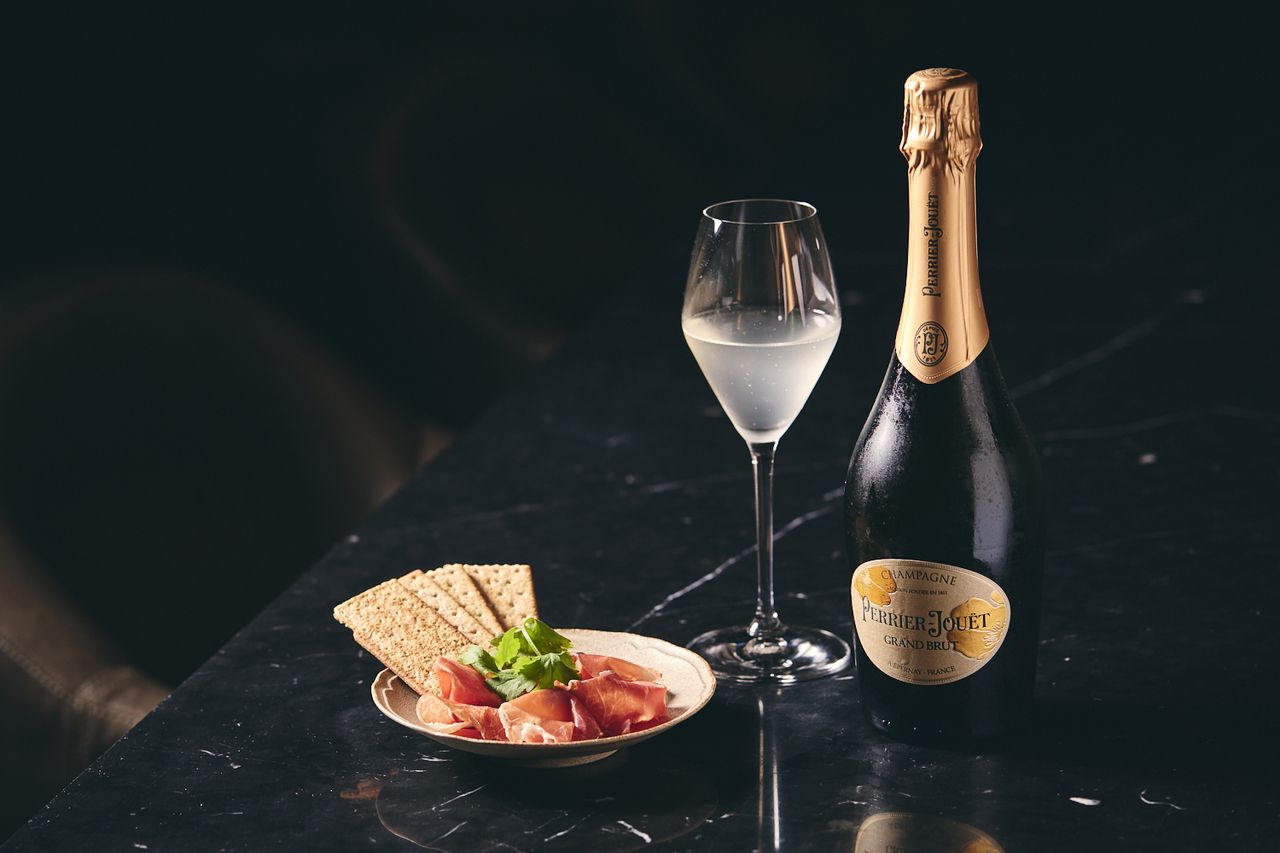 【シャンパンフリーフロー】Champagne Free Flow Plan（生ハム付き）