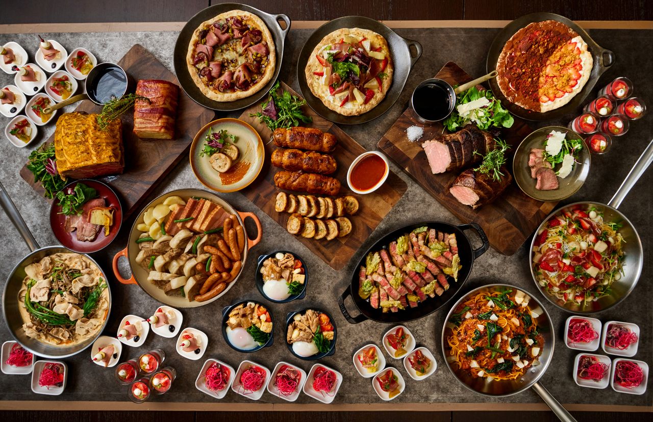 [Weekdays after 14:00] Sustainable discount <60 minutes> Lunch buffet [July to September]