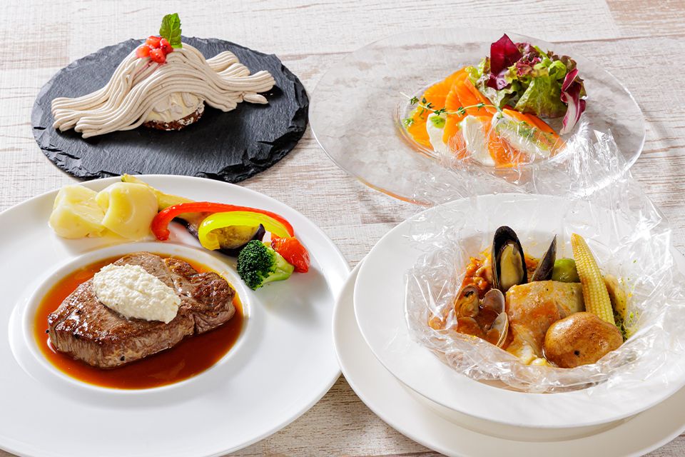 ハーフブッフェランチ TORIKO スペシャルセット　【WEB予約特典有】