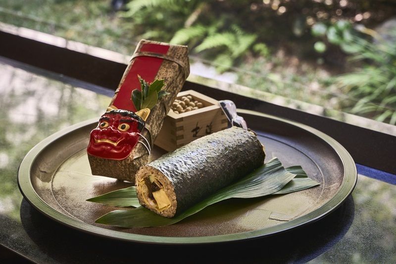 【Advance Payment / Take out】 Hanagatami Ehomaki (Lucky direction sushi roll) 