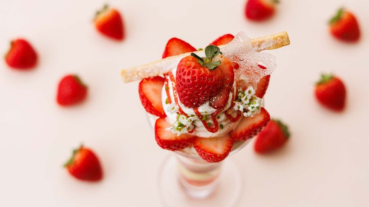 【平日限定】いちごのパフェランチ 第二弾2/2~3/31