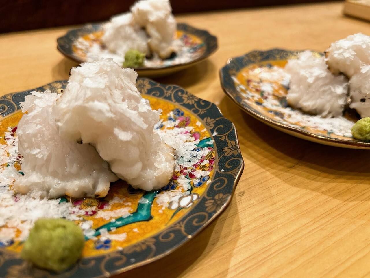 Kaiseki course with conger eel and seasonal dishes