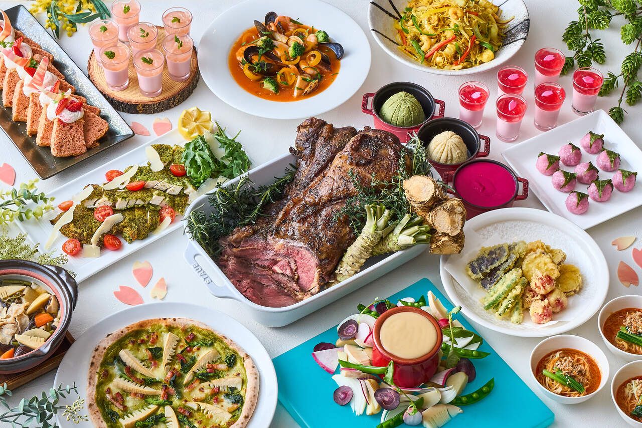 （事前決済）【Spring Festival】ランチビュッフェ★平日 シニア65歳以上★　＊3/2～13