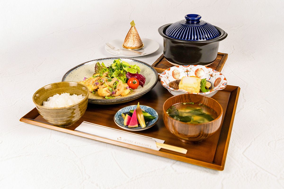 【ホテルランチスタンプラリー】加賀ごちそうランチ「旬魚と加賀れんこんの煮おろし御膳」