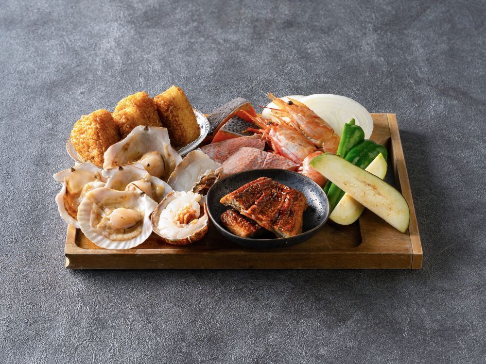 【ランチ】天守閣を望む七輪海鮮｜海鮮コース(平日限定)