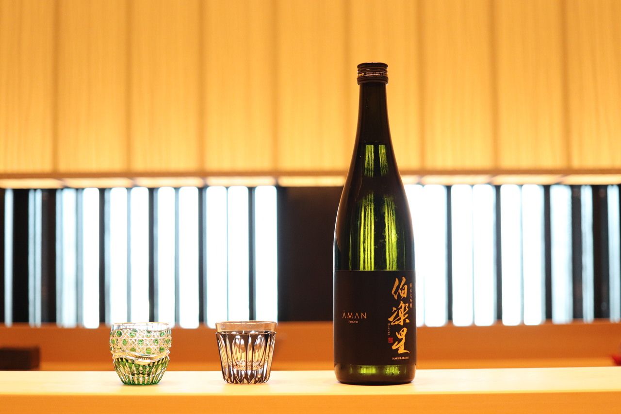 Omakase Course + Sake course 