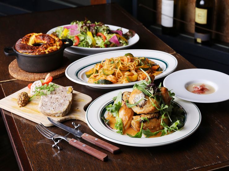 ikariyaベーシックコース（店内席でのご用意）