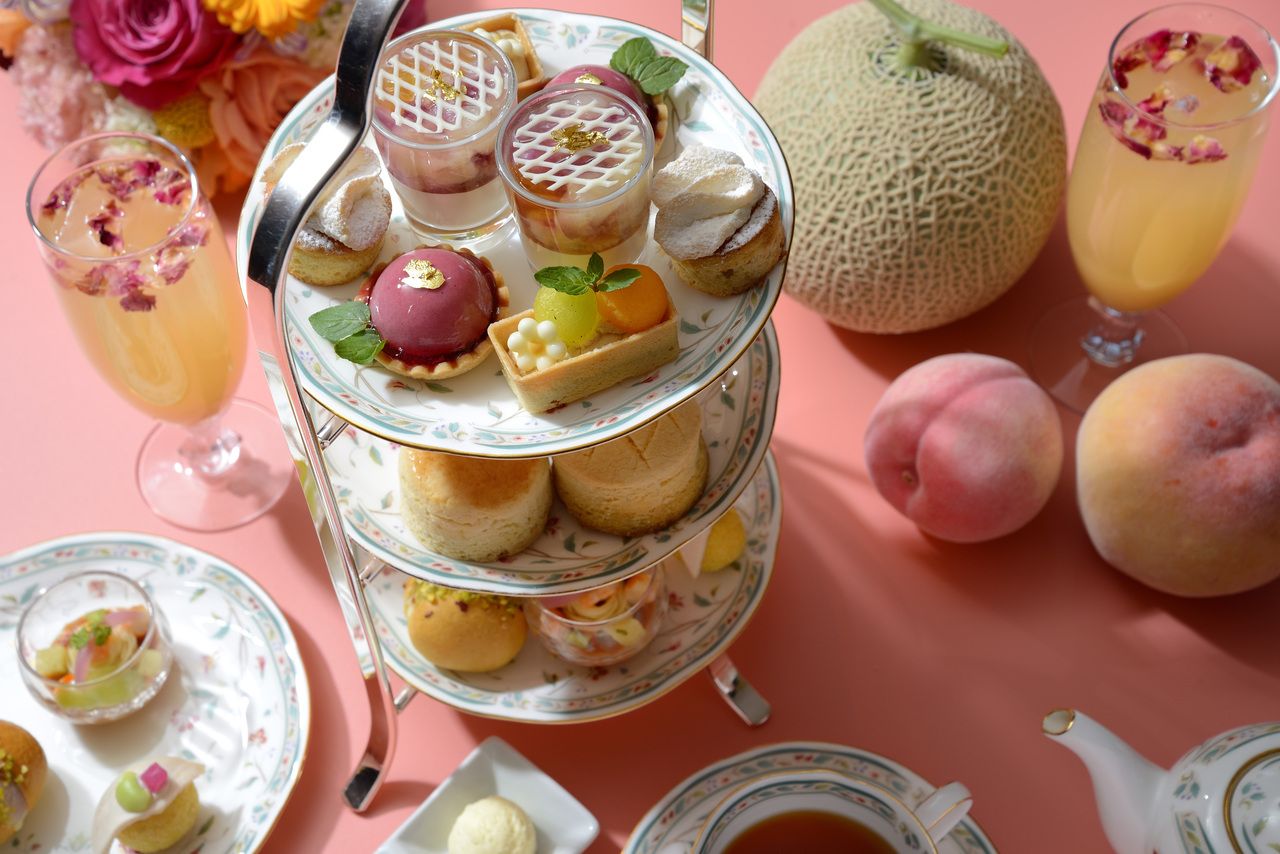 Peach x Melon Afternoon Tea