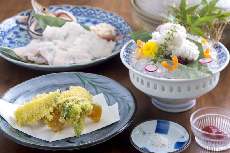 [Limited] All-you-can-eat fresh conger eel kaiseki course