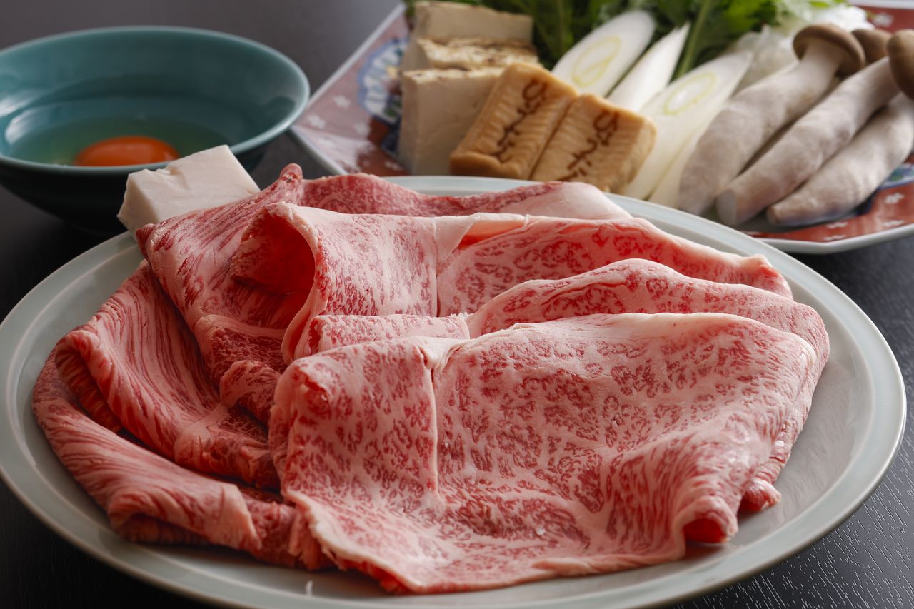 Omi Beef Sukiyaki Course [Web Exclusive Price]