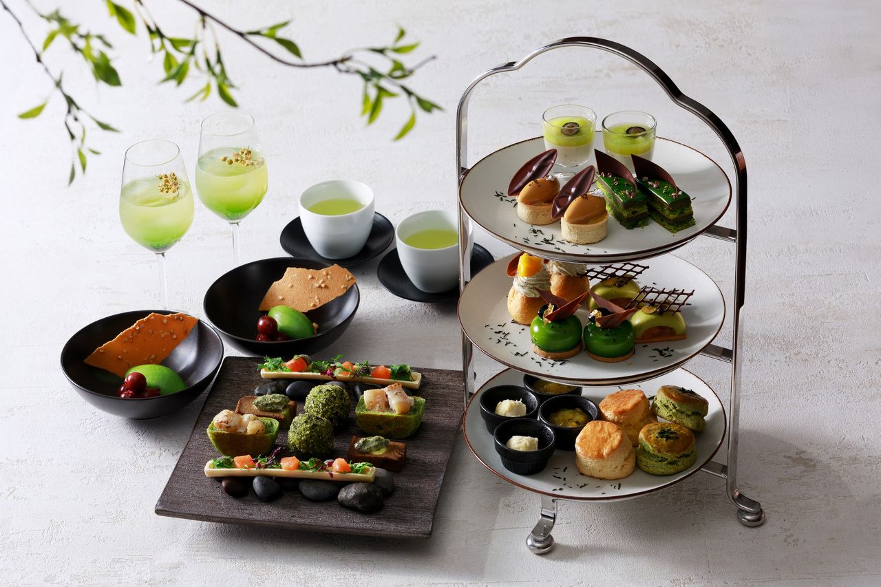 【Exclusive Night-Time Benefit】Yame Green Tea and Herb Afternoon Tea  | Weekday, 10％ OFF