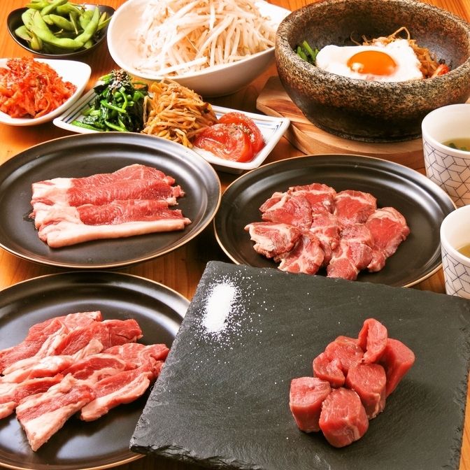 【畅饮★】“焚羊套餐”<共10道菜> 6980日元（含税）