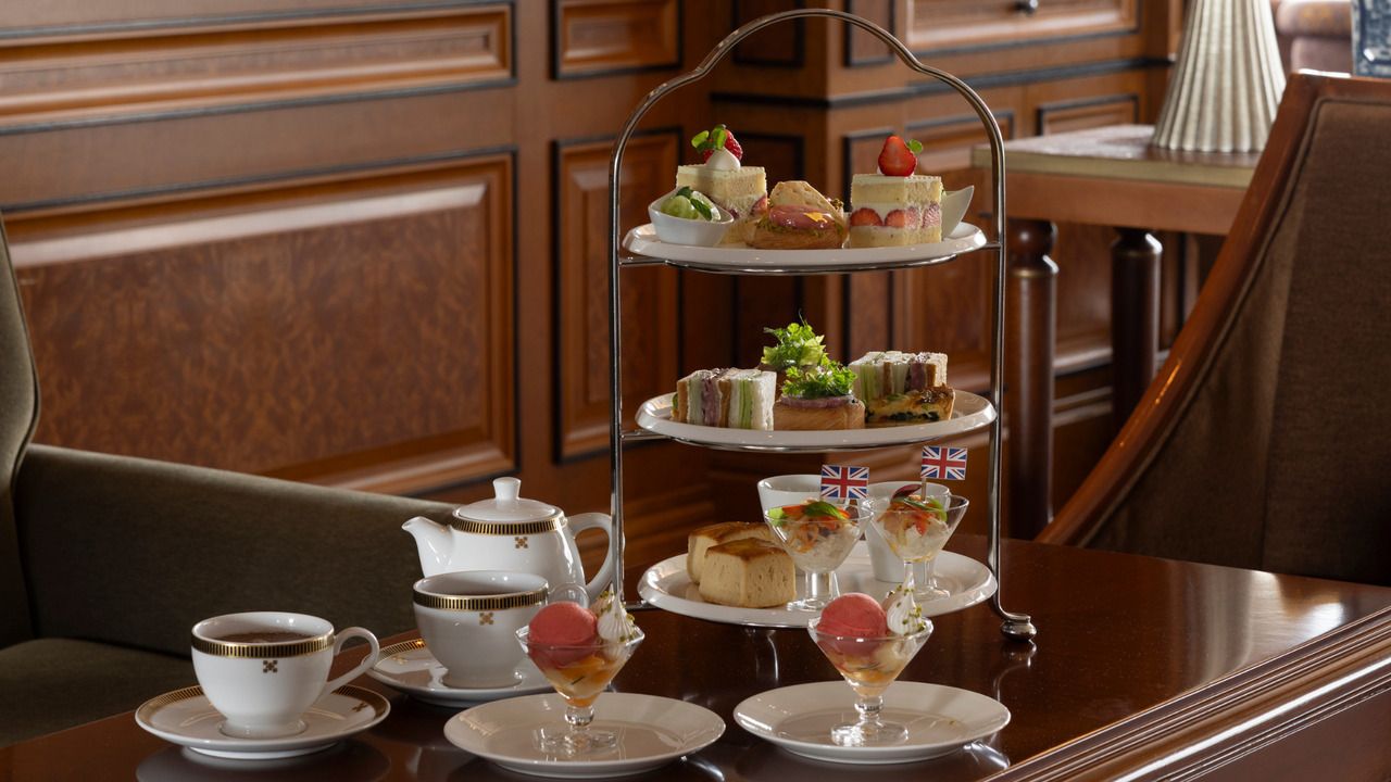 [July 1st - August 31st] British Summer Afternoon Tea ~Summer Retreat~ 3-hour plan with assigned seating [Weekdays]