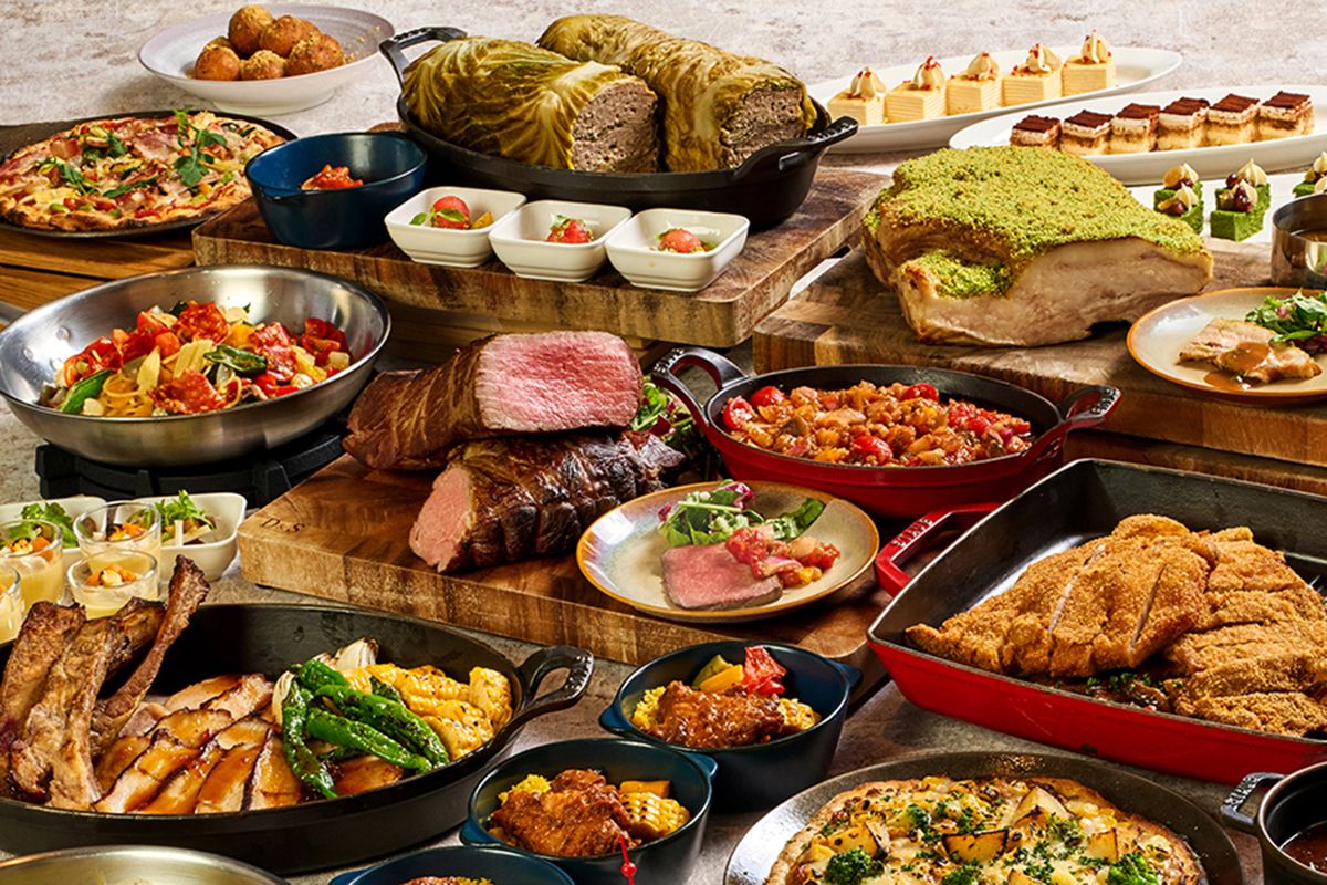 [Weekdays after 14:00] Sustainable discount <60 minutes> Lunch buffet
