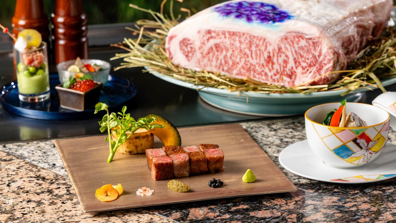 －Ruri－ Kobe beef loin Teppanyaki Course