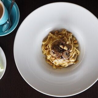 Lunch Pasta Set【Rokko Mushroom Cream Sauce】