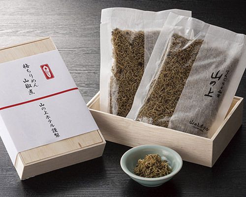 【テイクアウト】梅ちりめん山椒煮（100g）※2024年11月18日より価格改定しました