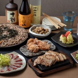 【個室確約プラン】夏の贅沢うまかもんコース　こだわりメニュー勢揃い　2時間飲み放題付