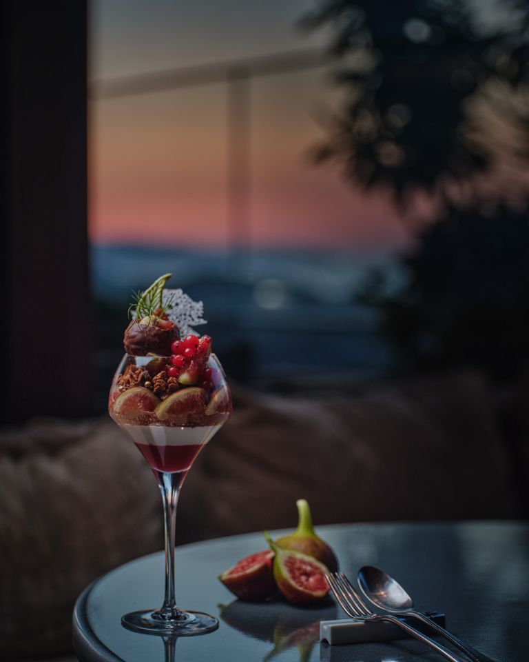 Parfait Lunch Course Fig Parfait