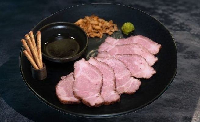 厚切烤猪肉110克