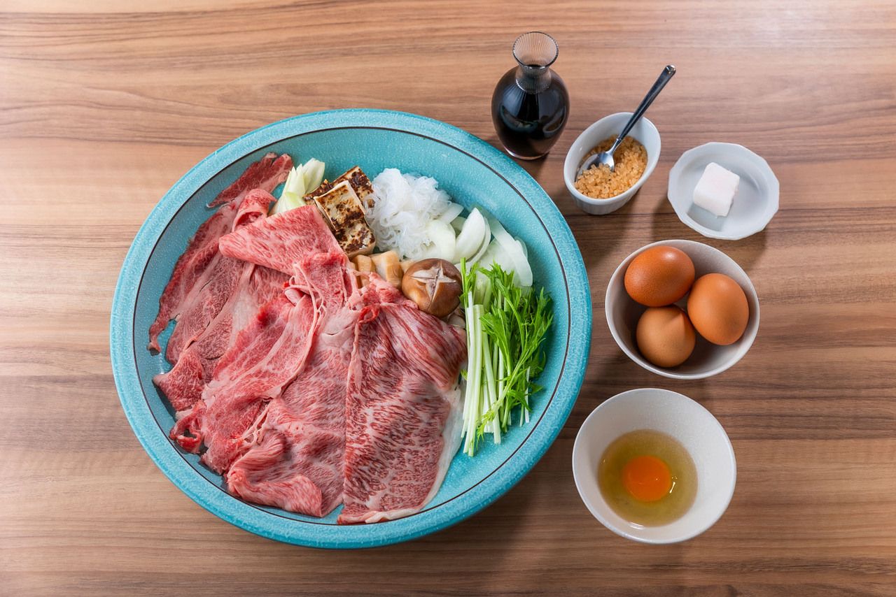 松阪牛壽喜燒套餐