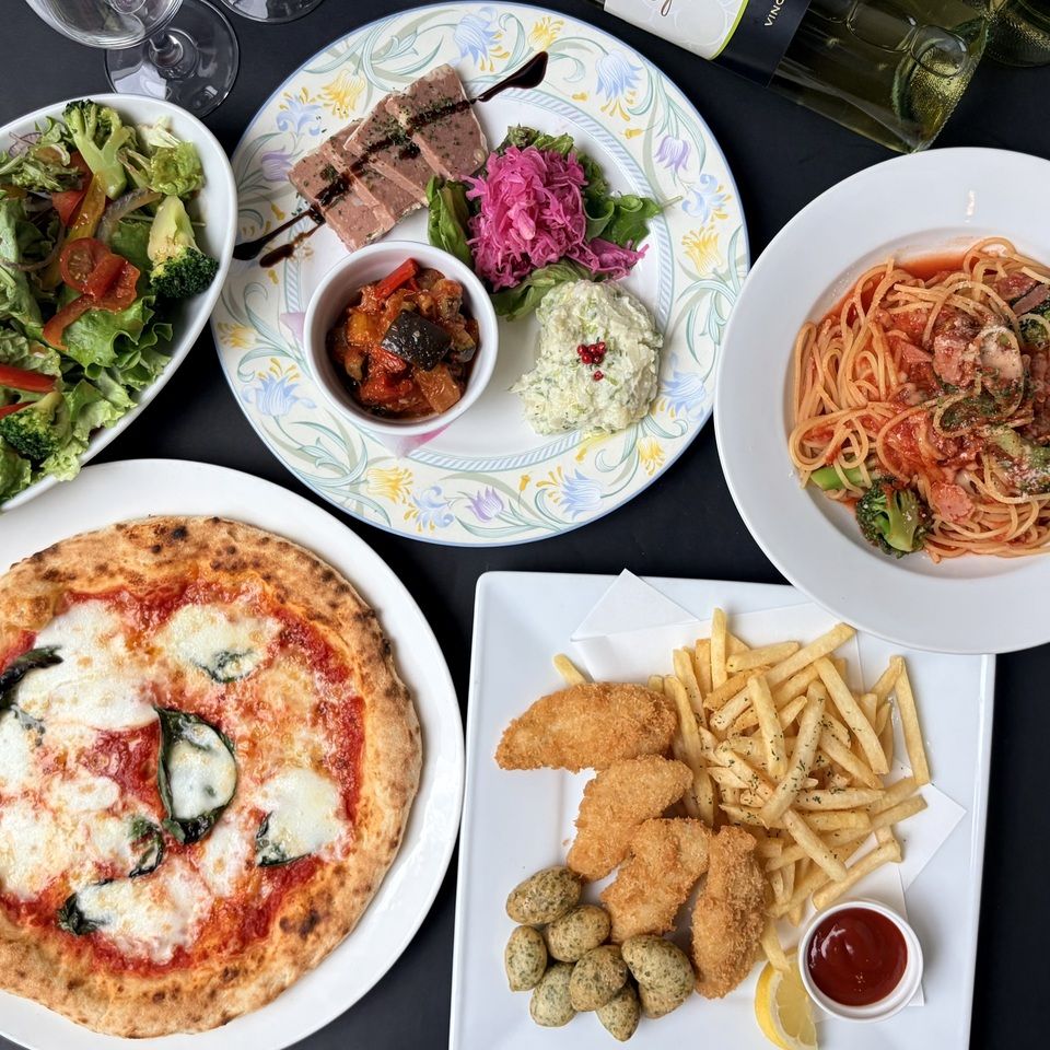 パーティ6,000円 全12品(2時間飲み放題付)