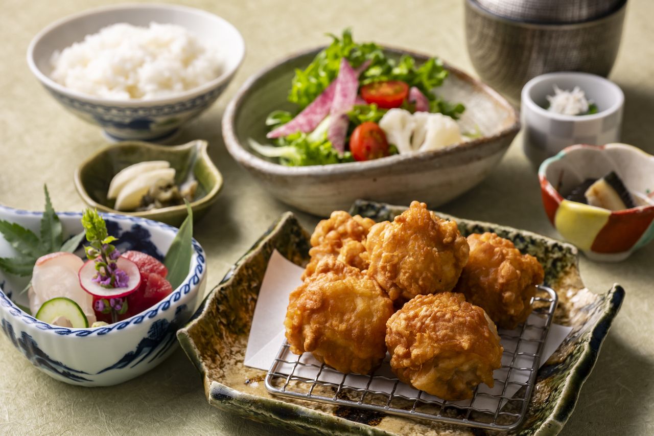Hokkaido specialty: Kushiro-originated Zangi set meal