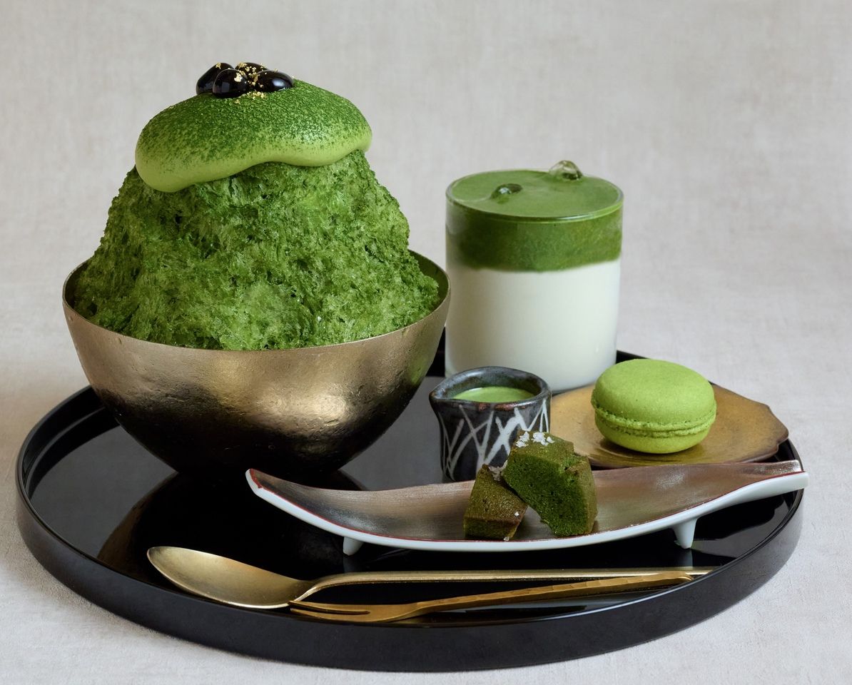 【THE KOICHA】 Set de glace pilée au thé noir concentré