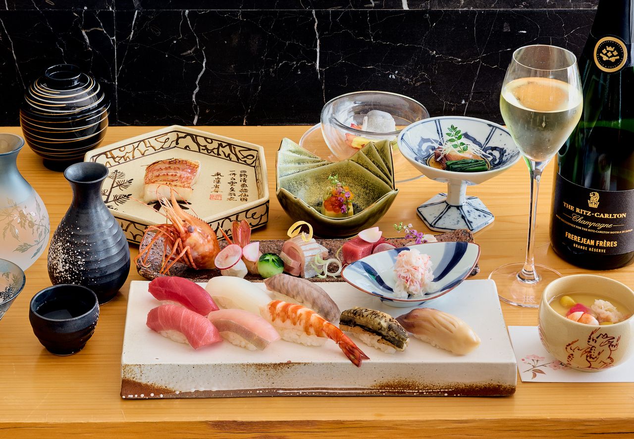 OMAKASE Course with Sake Pairing