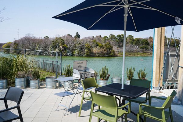 ﾃﾗｽ(屋外/ﾊﾟﾗｿﾙ有)