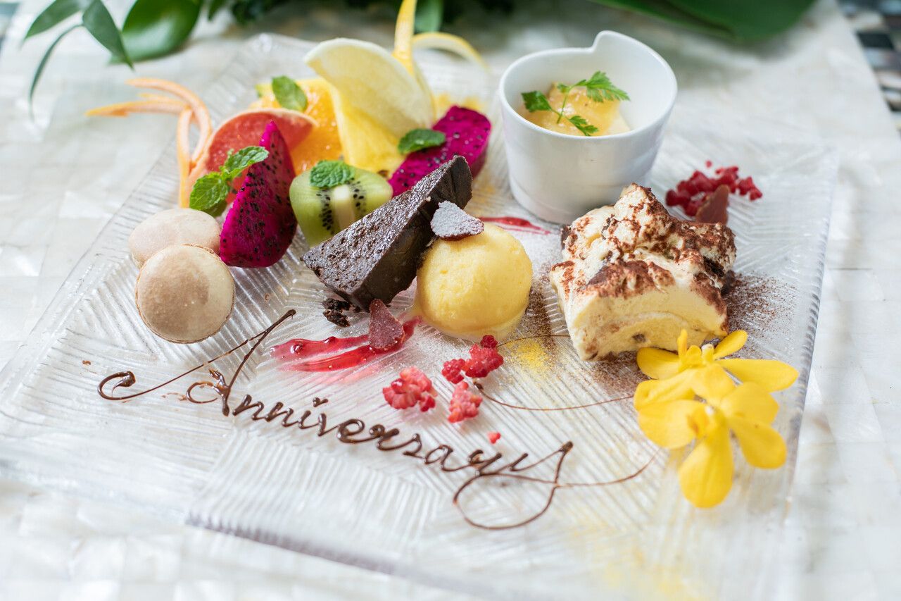Dessert plate