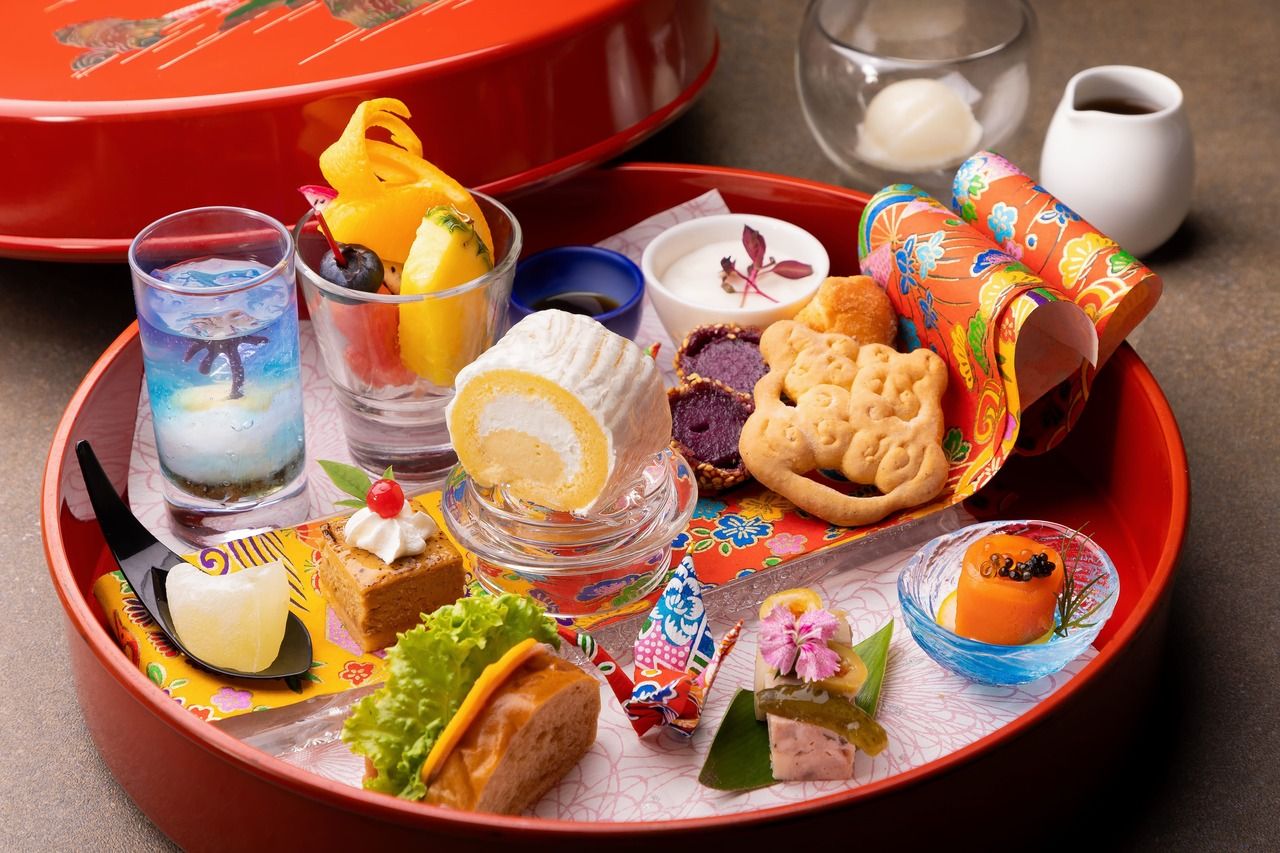 琉球アフタヌーンティーセット ※2日前15:00まで要予約