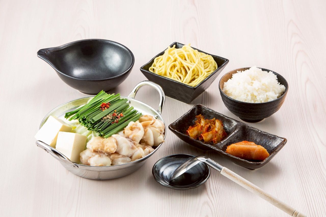 もつ鍋定食