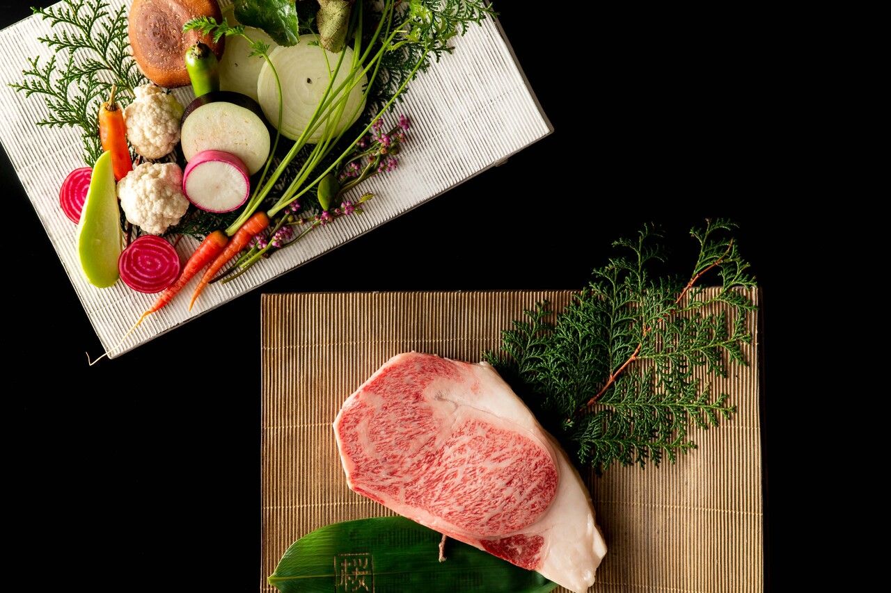 蒼桜 AO～ シェフ渾身の創作和皿と黒毛和牛～