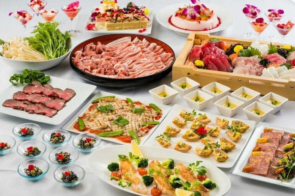 ディナーブッフェ　大人　6､050円（税サ込）